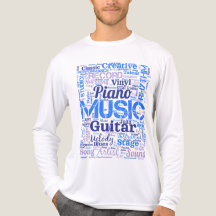 Musiker Musikälskare Word Cloud