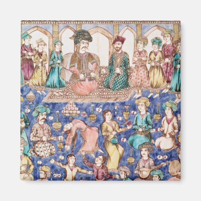 Musiker och dansare magnet (Framsidan)