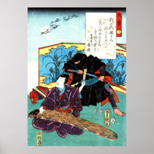 Musiker och Ninja 1853 Poster