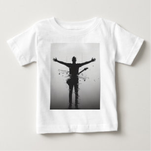 Musiker Siluett T Shirt