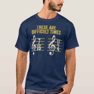 Musiker som är svåra tider, en vacker rytm t shirt