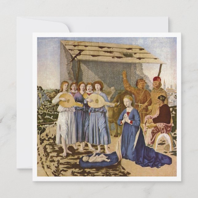 Musiker spelar Mandolins för Baby Jesus (Framsida)