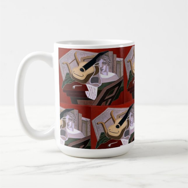 Musikerns bord av Juan Gris Kaffemugg (Vänster)