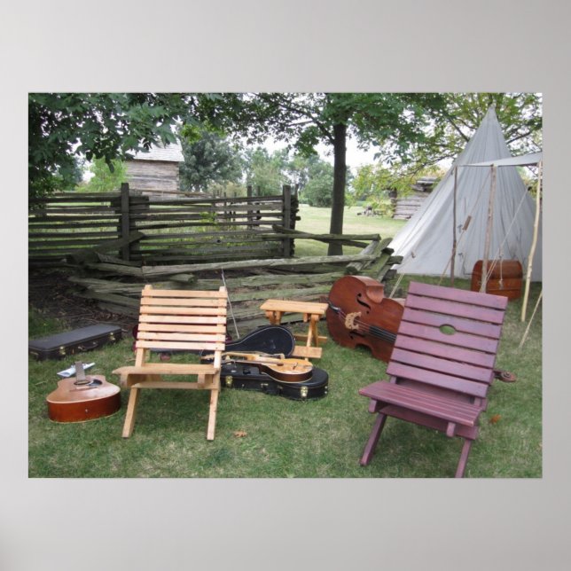 Musikers bandläger Poster (Framsidan)