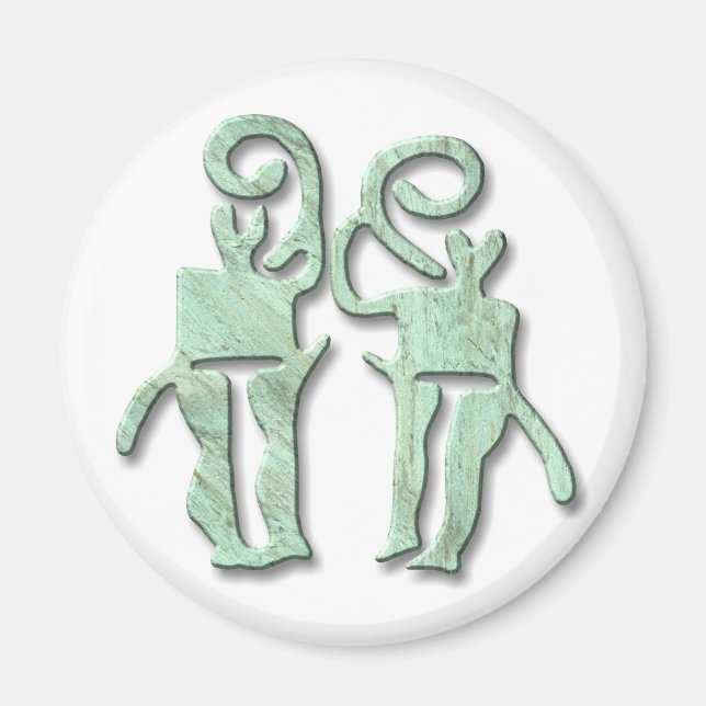 Musikers-koppar Magnet (Framsidan)