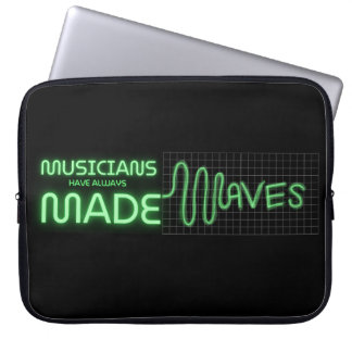 Musikers Made Vinkar 15-tums Laptop sleeve