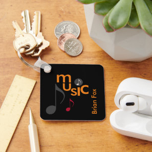 Musikers Personlig Nyckelring