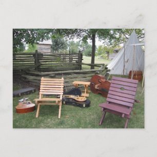 Musikers vykort för bandkameror