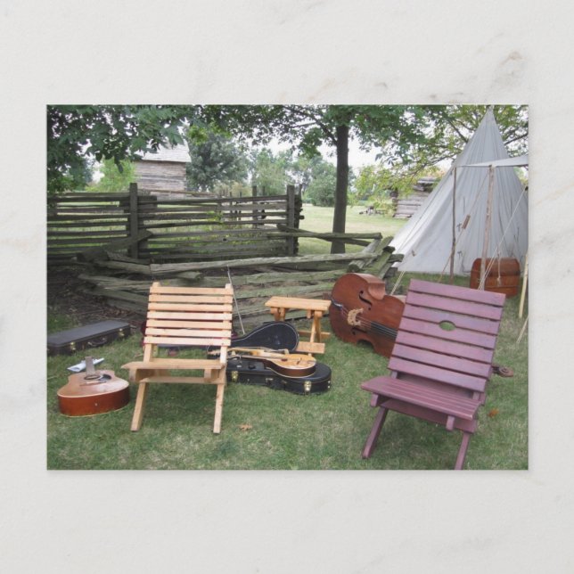 Musikers vykort "Friends that Play Together" (Framsida)