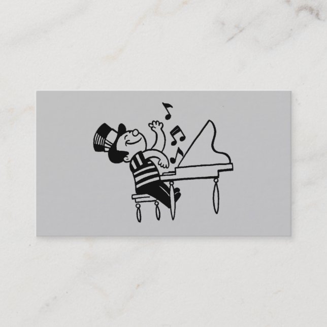 Musikervisitkort Visitkort (Framsida)