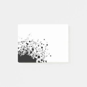 musikexplosion efter coolan post-it block