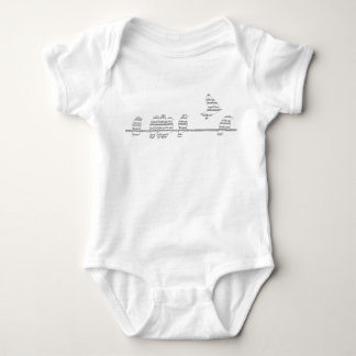 Musikfågelbaby T Shirt