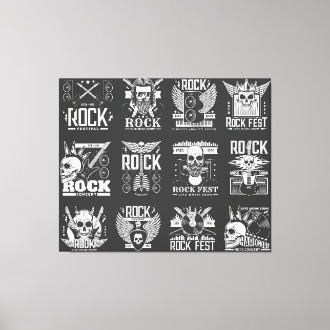 Musikfestival Canvastryck (Framsida)