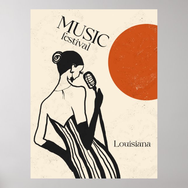 Musikfestival Poster (Framsidan)