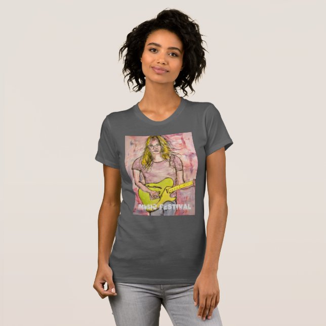 Musikfestival T-shirt (Hel framsida)