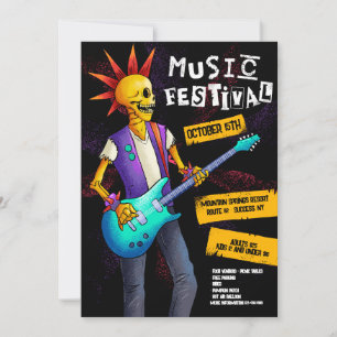 Musikfestivalinbjudan Inbjudningar