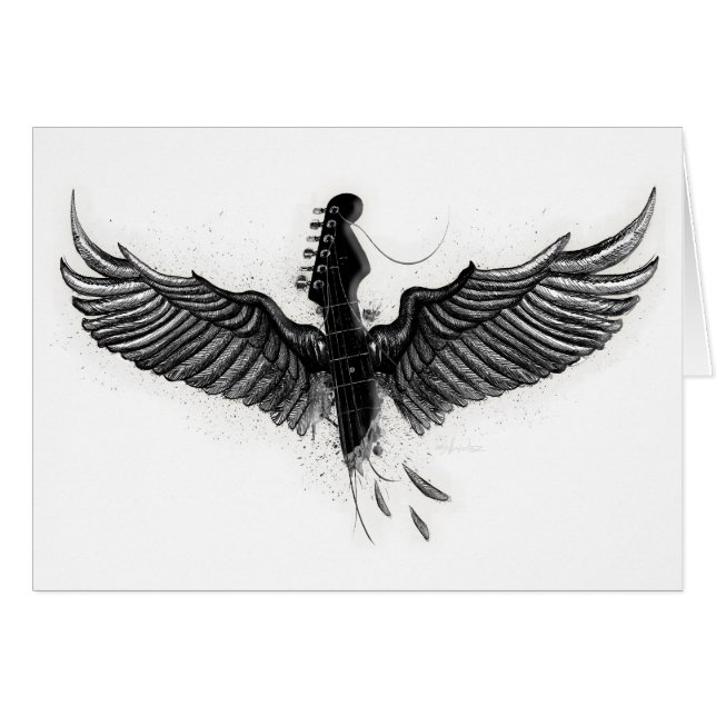 Musikfrihet Hälsningskort (Framsidan Horizontal)