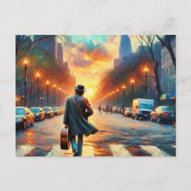 Musikgatan Vykort (Framsida)