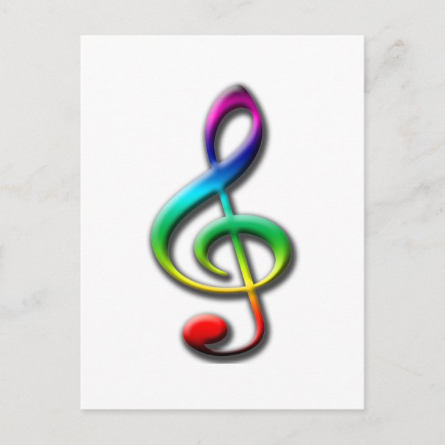 Musikgåvor! Vykort (Framsida)