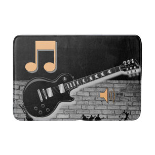 musikgitarren badrumsbadkar badrumsmatta