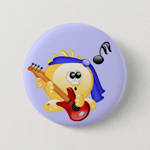 Musikgitarrspelare Knapp