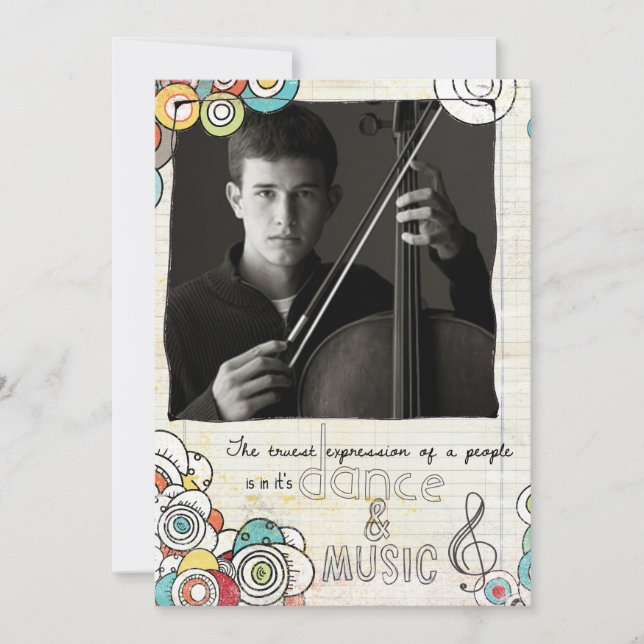 musikhögläsninginbjudan inbjudningar (Framsida)