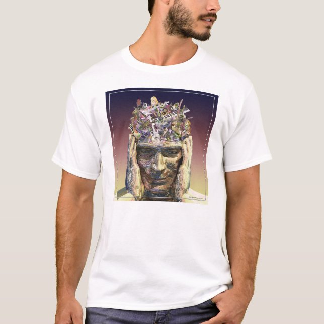 Musikhuvud T-shirt (Framsida)