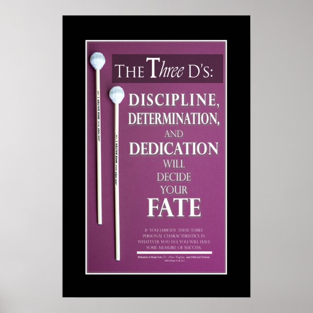 Musikinspirationsofferter och Ord Poster (Framsidan)