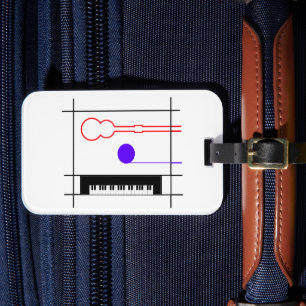 Musikinstrument Bagagebricka
