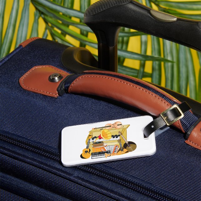 Musikinstrument Bagagebricka (Skapare uppladdad)