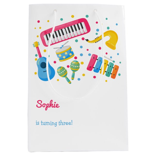 Musikinstrument barns födelsedag (Framsidan)