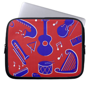 Musikinstrument Bluetooth-högtalare Laptop Fodral