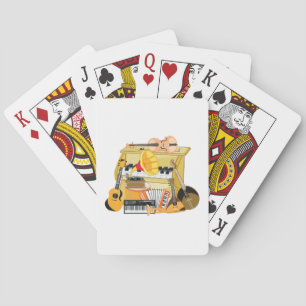 Musikinstrument Casinokort
