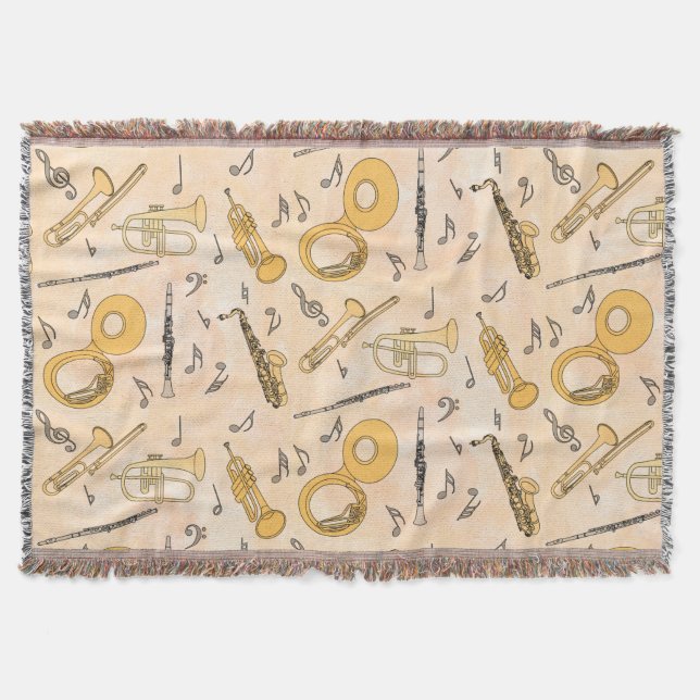 Musikinstrument Filt (Framsidan)