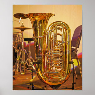 Musikinstrument för tejbrus poster