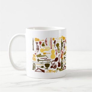 Musikinstrument Kaffemugg