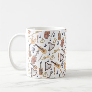Musikinstrument Kaffemugg