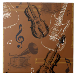 Musikinstrument Kakelplatta