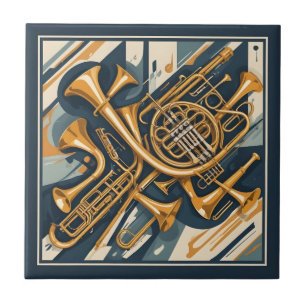 Musikinstrument Kakelplatta