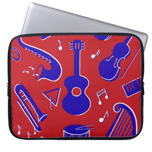 Musikinstrument Laptop Fodral