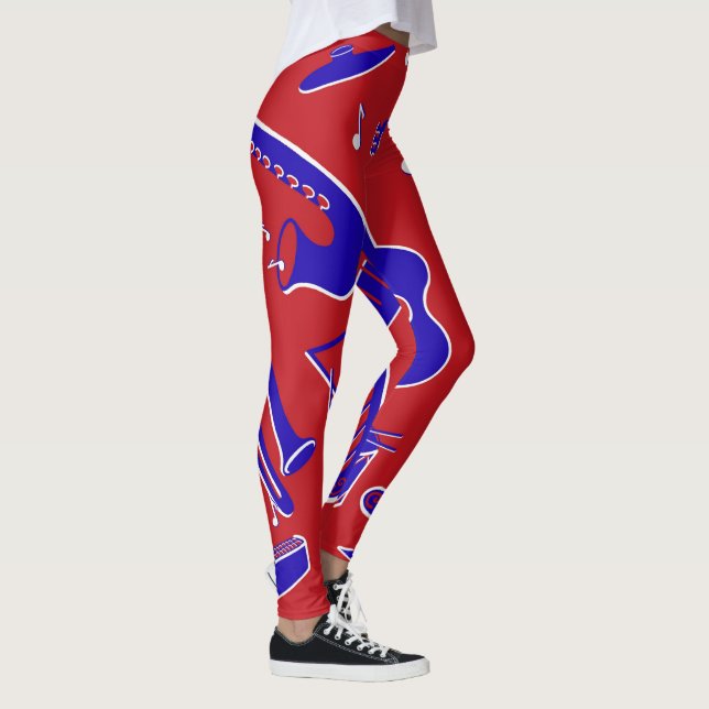Musikinstrument Leggings (Höger)