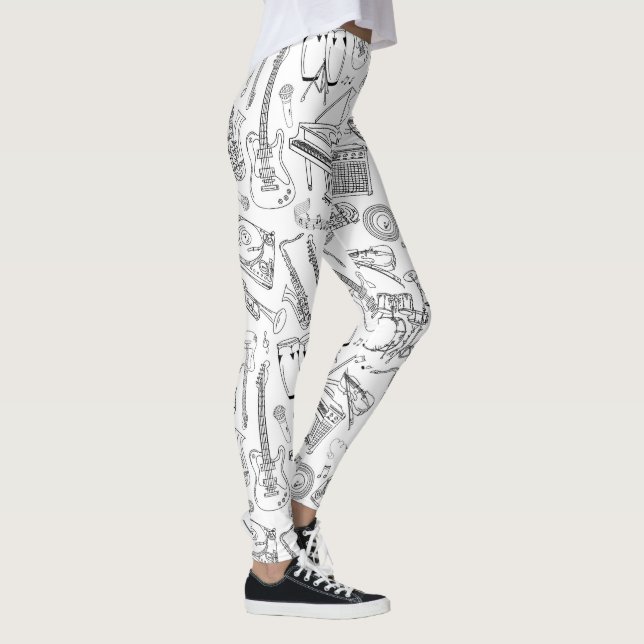Musikinstrument Leggings (Höger)