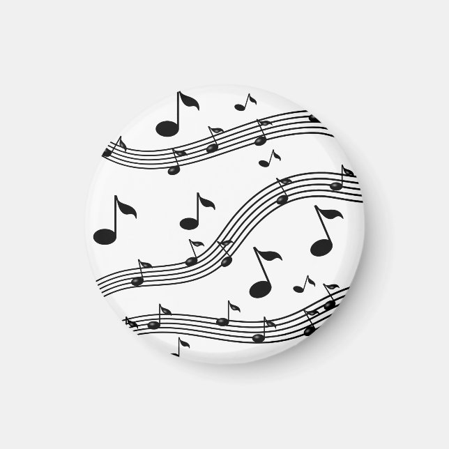 Musikinstrument ljud magnet (Framsidan)