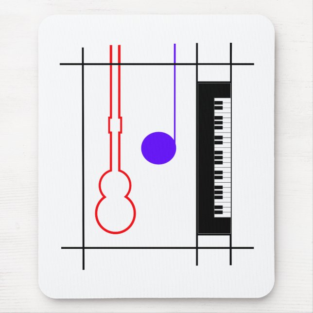 Musikinstrument Musmatta (Framsidan)