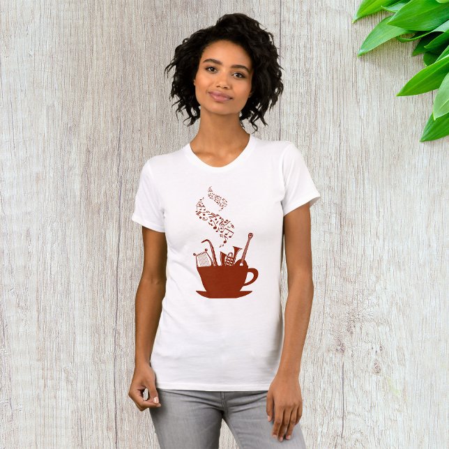 Musikinstrument och musikinstrument för kvinnor so t shirt (Skapare uppladdad)