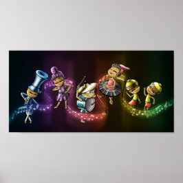 Musikinstrument Poster
