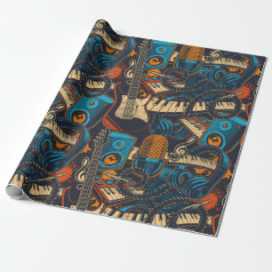 Musikinstrument Presentpapper