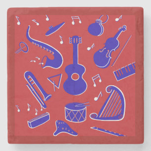 Musikinstrument Stenunderlägg