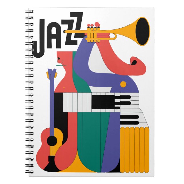 musikinstrumentdesign anteckningsbok (Framsidan)