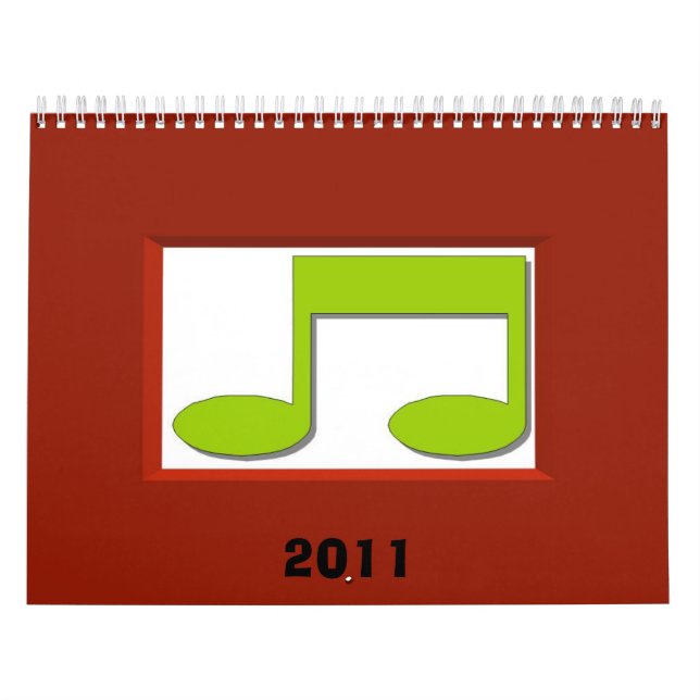 Musikkalender 2011 kalender (Omslag)